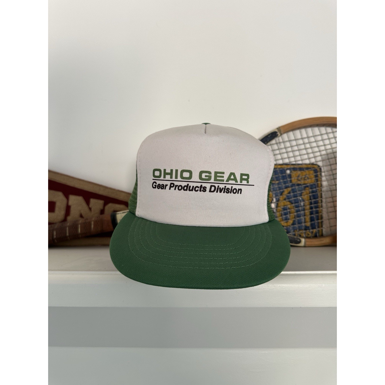 Vintage Ohio Gear Trucker Snapback Hat